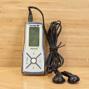 SanDisk Sansa m230 / 512MB Portable MP3 Player / Tested & Working / Vintage
